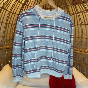 Lazy Sundays by Paper Crane for Anthrpologie lightweight hoodie size small